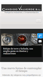 Mobile Screenshot of candidovalverde.com